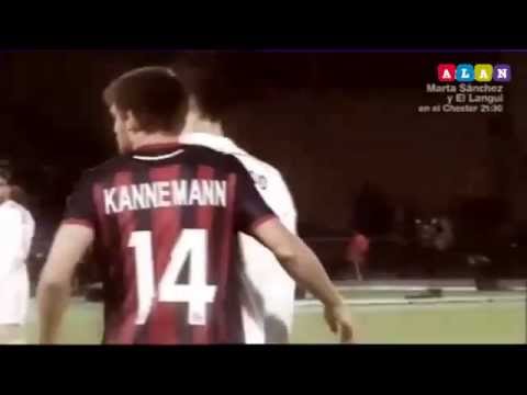 Cristiano Ronaldo a Kannemann: "Que malo eres"