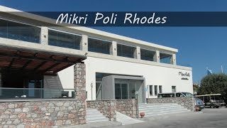 preview picture of video 'Mikri Poli Rhodes 2014 - Main building, reception, restaurant and buffet.'