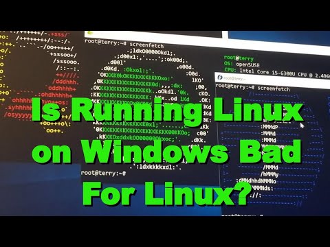 Is Running Linux on Windows Bad for Linux?