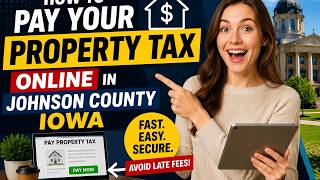 How to pay your property tax online in Johnson Iowa County