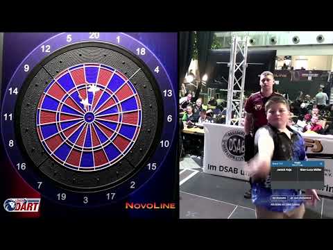 Deutsche Darts Meisterschaften 2024 Offenes Einzel Jugend U18 FINALE