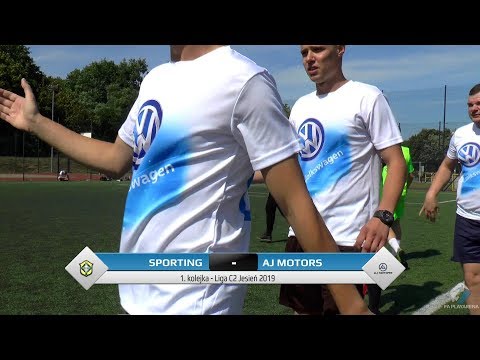 Sporting Kowalewo - AJ Motors Team - Liga C1 (1. kolejka Jesień 2019)