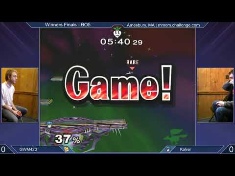 MMOM179 SSBM - GWM420 (Fox) vs. Kalvar (Marth) - Melee WF