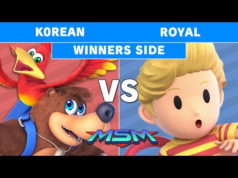 MSM 206 - 2GG | Korean (Banjo & Kazooie) Vs RR | Royal (Lucas) Winners Pools - Smash Ultimate