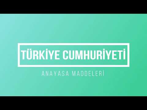 ANAYASANIN 47.  MADDESİ - TCANAYASAMADDELERİ