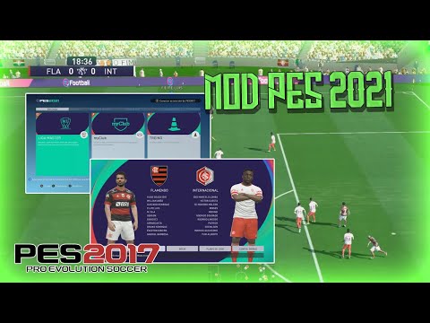 PES 2017 - MENU DO PES 2021 PARA BMPES!
