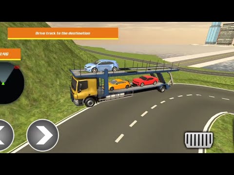 Car Cargo Trailer Transport: Cruise Ship Simulator Game