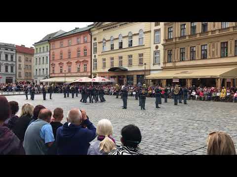 Military Parade in Olomouc, Czech Republic