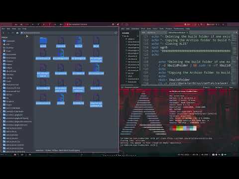 ArcoLinux : 2530 AA - 3 - How to create an AA iso - content of script