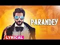 Paranday (Lyrical) | Bilal Saeed | Latest Punjabi Songs 2019 | Speed Records