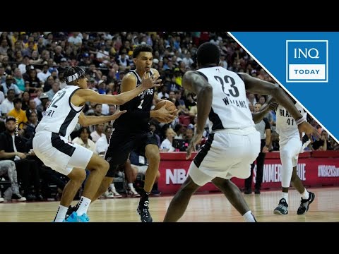 Wembanyama more aggressive in stronger second NBA Summer League game INQToday