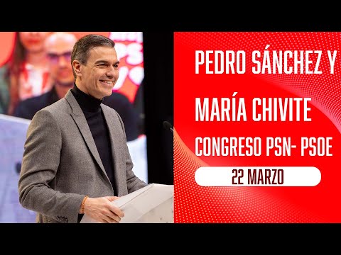 [EN DIRECTO] Pedro Sánchez clausura el 13 Congreso del PSN-PSOE
