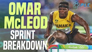 Omar Mcleod 110 Meter Hurdles Sprint Breakdown