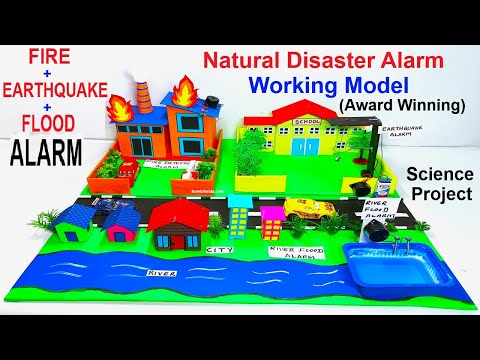 fire alarm working model best smart science project for exhibition diy innovation howtofunda