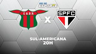 BOSTON RIVER X SÃO PAULO - AO VIVO | SUL-AMERICANA – 07/04/2026