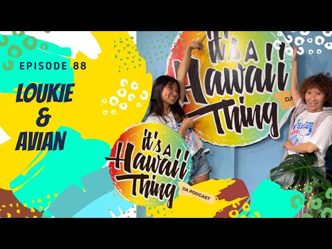 Loukie e Avian - 88tees em Waikiki Havaí