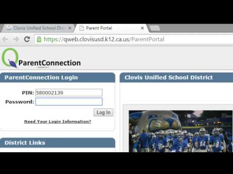 Parent Connect Clovis Ca