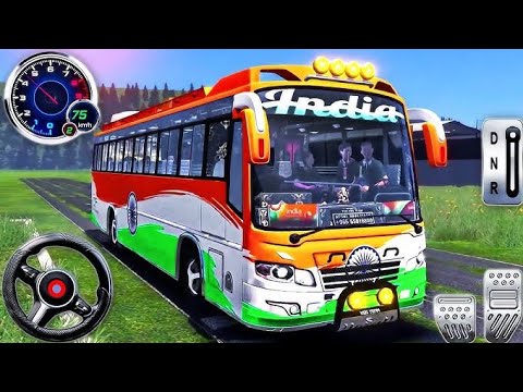 New Euro Coach Simulator 2026 - Offroad Real Bus Driving 3D - Bus Game Android Gameplay