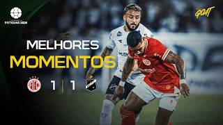ELETRIZANTE! ABC E AMÉRICA-RN EMPATAM COM GOL NO FIM DA PARTIDA!