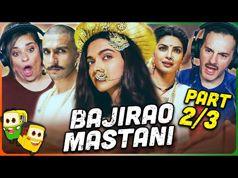 BAJIRAO MASTANI Movie Reaction Part 2/3! | Ranveer Singh | Deepika Padukone | Priyanka Chopra Jonas