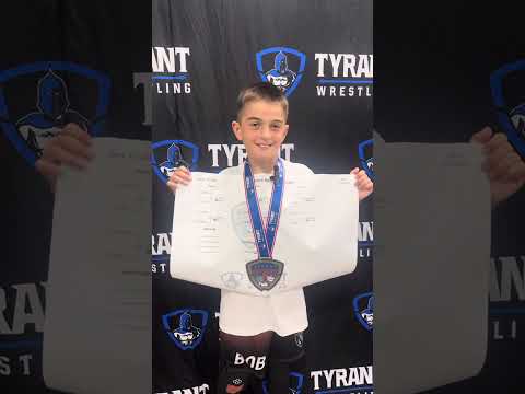 Bob Gillies - 2025 Tyrant Nationals Open Champion - 10u 80