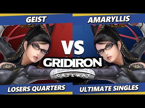 Gridiron Gateway 2024 TOP 8 - Geist (Bayonetta) Vs. Amaryllis (Bayonetta) Smash Ultimate - SSBU