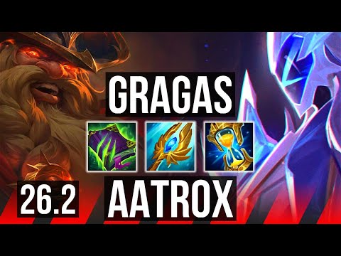 GRAGAS vs AATROX (TOP) | KR Grandmaster | 26.2