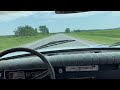 Three on the Tree, Slant 6 Project(First Test Drive) #mopar #slantsix #Plymouth