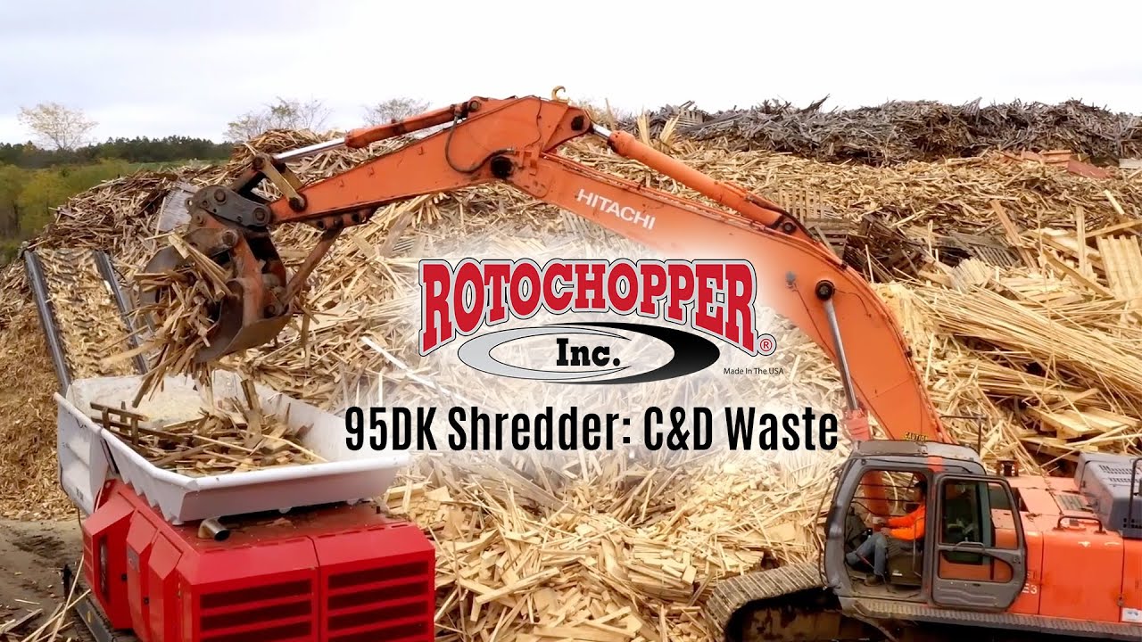 C&D Waste Grinders Construction & Demolition Shredding Machines