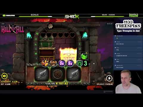 Big Win on KILL EM ALL from Nolimit City #casino #slots