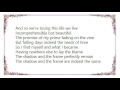 k.d. lang - Shadow and the Frame Lyrics