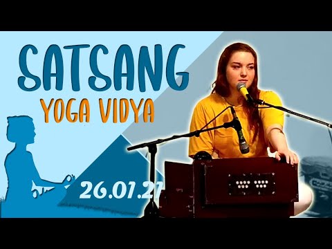 Satsang + Meditation, Mantra und Kirtan mit Radha Prema - Yoga Vidya Ashram Live 7:00 - 26.01.2021