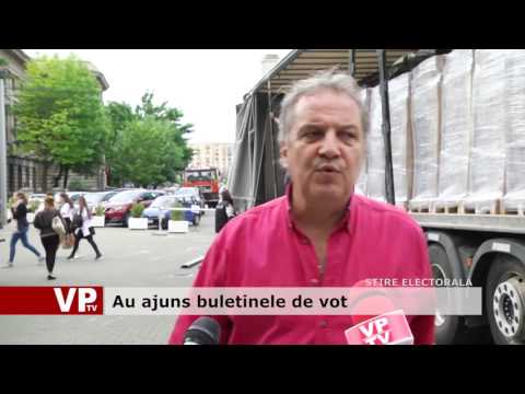 Au ajuns buletinele de vot