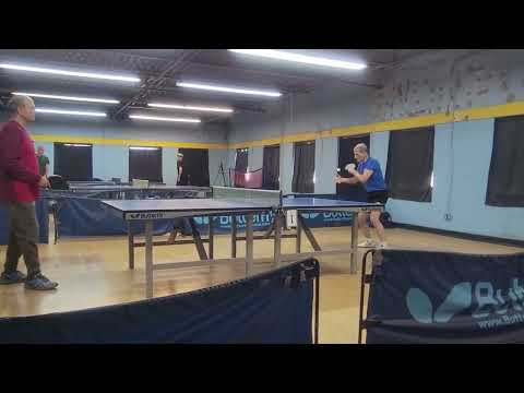 Massachusetts Senior games ping pong tournament 2022