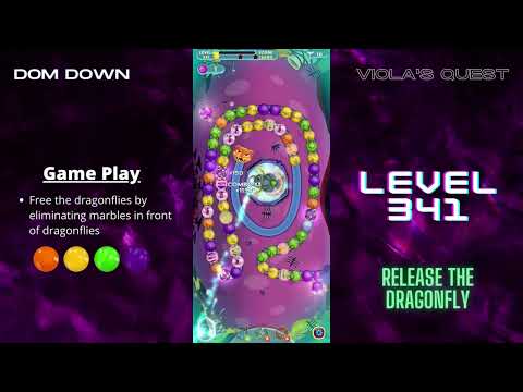 Viola's Quest 🟣🟠🔴 / Level 341 / Dom Down