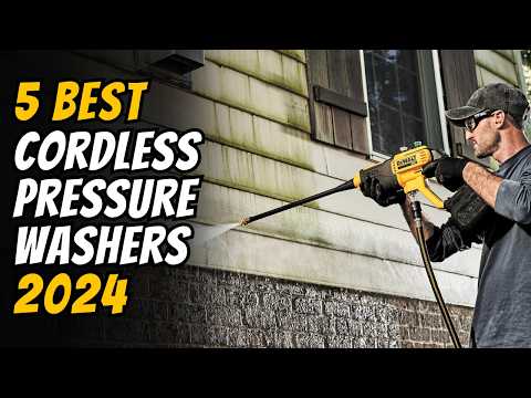5 Best Cordless Pressure Washer 2024 - Watch This Before You Buy One!