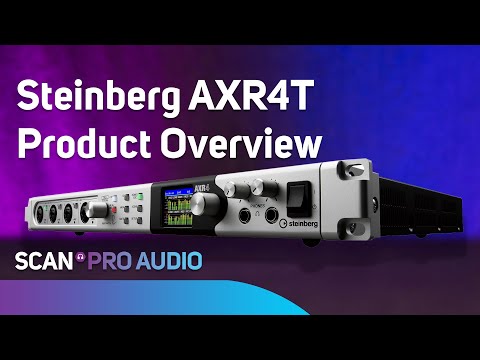 Steinberg AXR4T - Thunderbolt Audio Interface with Rupert Neve Silk Circuits