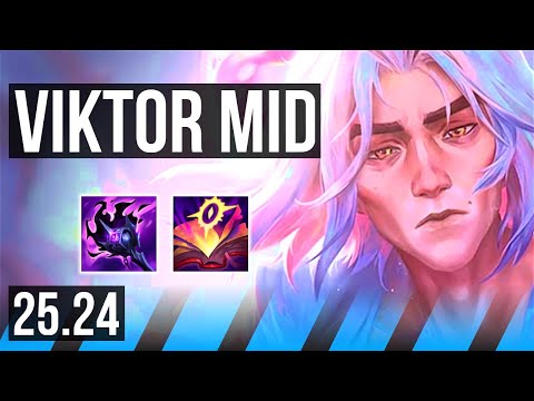VIKTOR vs IRELIA (MID) | Perfect KDA: 11/0/2 | KR Master | 25.24
