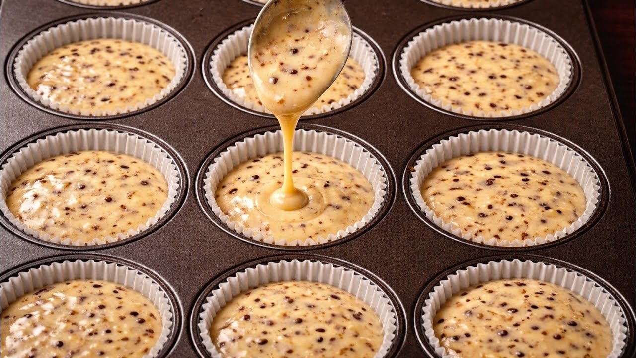 Mélangez tout… et obtenez des muffins incroyablement moelleux !