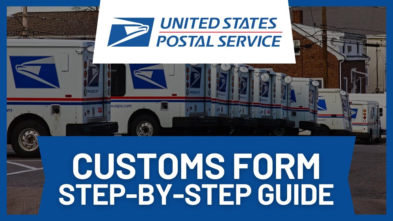 USPS Customs Form Online (Step-by-Step Guide)