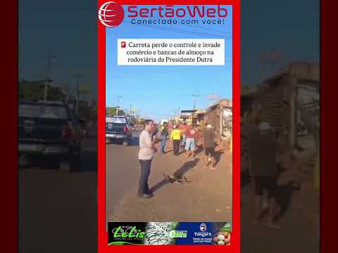 🚨 GRAVE ACIDENTE NA BR-226 EM PRESIDENTE DUTRA