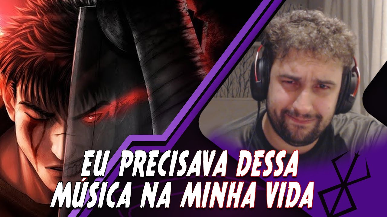 Suportando muito mais. Lágrimas de Ódio | Guts (Berserk) | Shooter - REACT