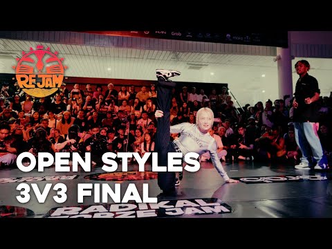 HozinKaBuki VS Happy Boys | 3V3 Open Styles | FINAL | Radikal Forze Jam 2024