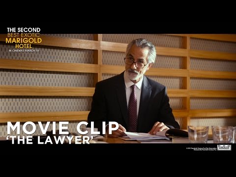 The Second Best Exotic Marigold Hotel ['The Lawyer' Movie Clip in HD (1080p)]
