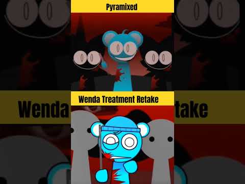Incredibox Sprunki Wenda Treatment -   pyramixed vs retake #sprunki #incredibox #sprunkiincredibox