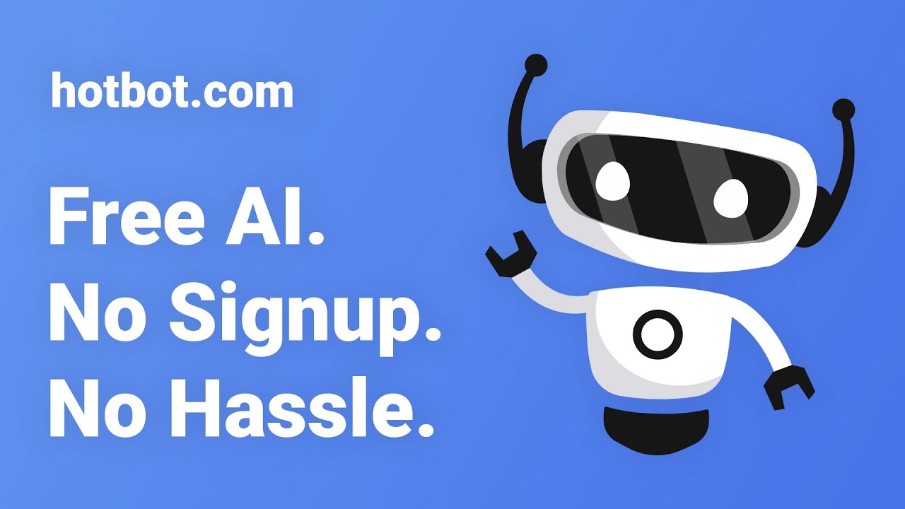 HotBot Free AI Assistant (Seriously)