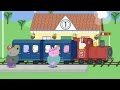 Peppa Pig Visiting The Theme Park Train Ride Water Canon Candy Floss Bumper Cars And More