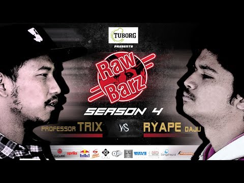 PROFESSOR TRIX VS RYAPE DAJU | Tuborg Present’s RawBarz Rap Battle S04E01 (Official Video)