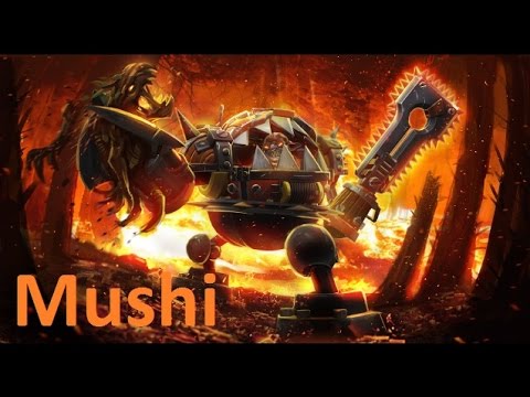 【Dota2】Mushi Timbersaw Rank MMR / 牧师 伐木机 天梯