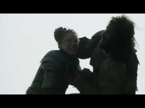 Brienne vs The Hound GOT S04E10 -  Surface Pressure: Jessica Darrow